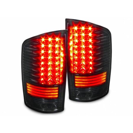 Overtime 2002 - 2004 Escalade ESV LED Tail Lights - Red with Clear OV1187884